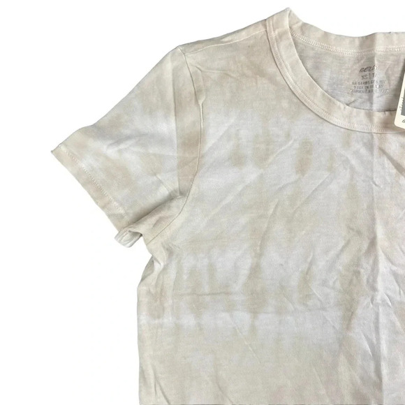 Aerie Tie-Dye Short Sleeve Tie Hem Shirt - Picture 4 of 10